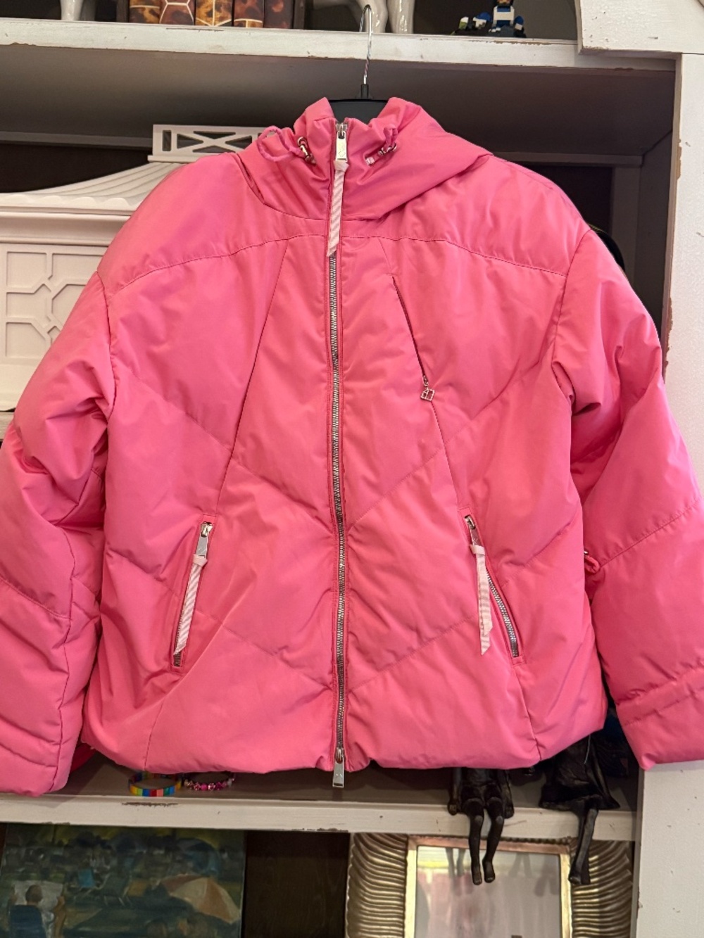 Obermeyer size 6 bubblegum pink Ventina down jacket womens - Picture 11 of 16